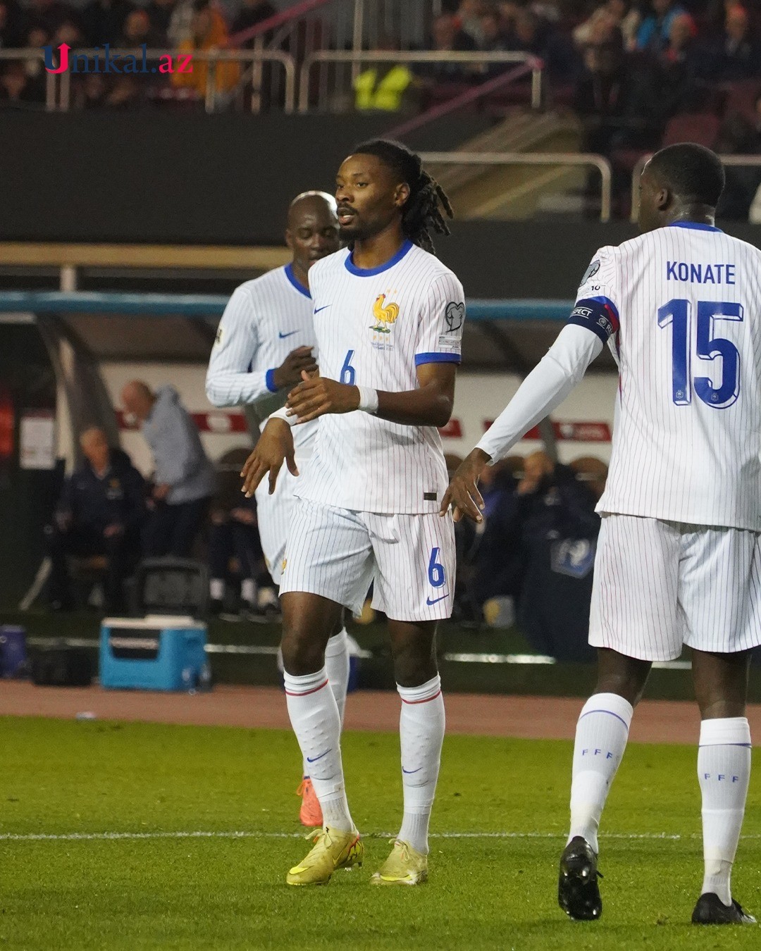 Azərbaycan millisi Bakıda Fransaya məğlub oldu - FOTOLAR